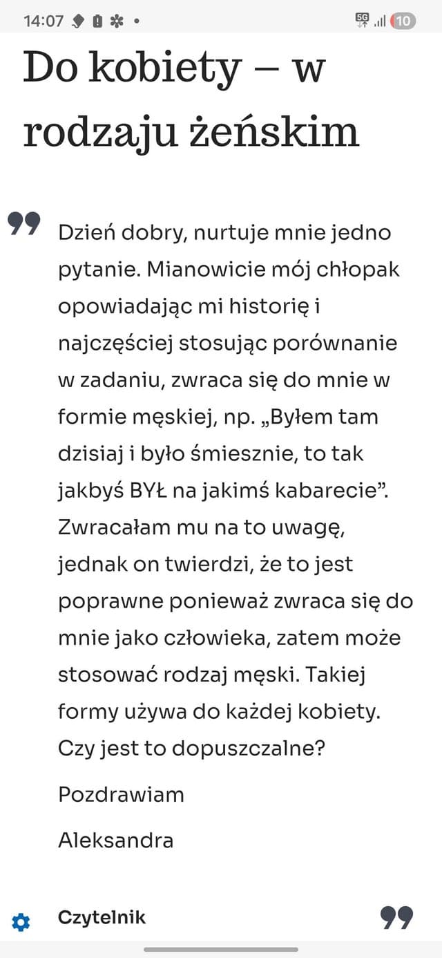 Ale człowiek