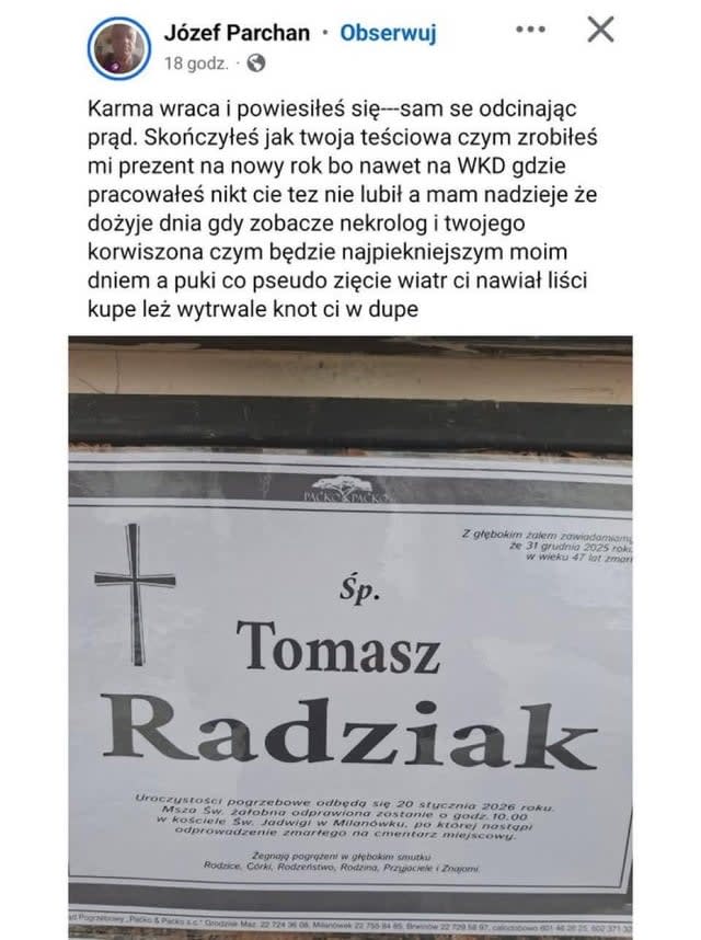 Podobno nie powinno się mówić źle o zmarłych