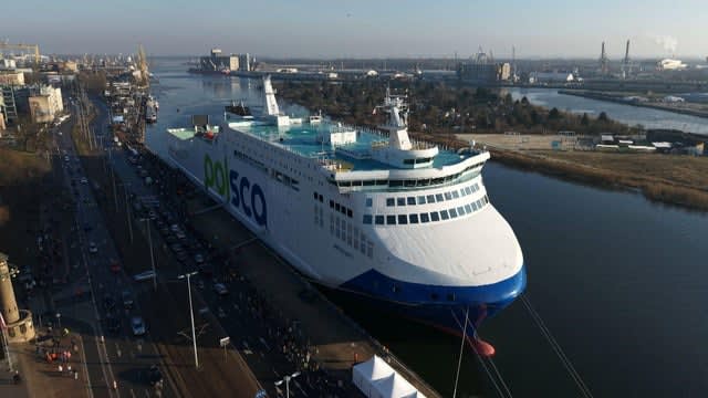 Polish largest ferry is now operational, also it was domestically build in Gdansk