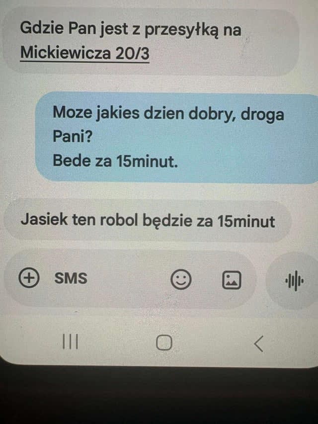 Jaki jest Wasz kontakt z kurierami?