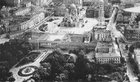 Warsaw city center in the 1910’s with the Alexander Nevsky Cathedral