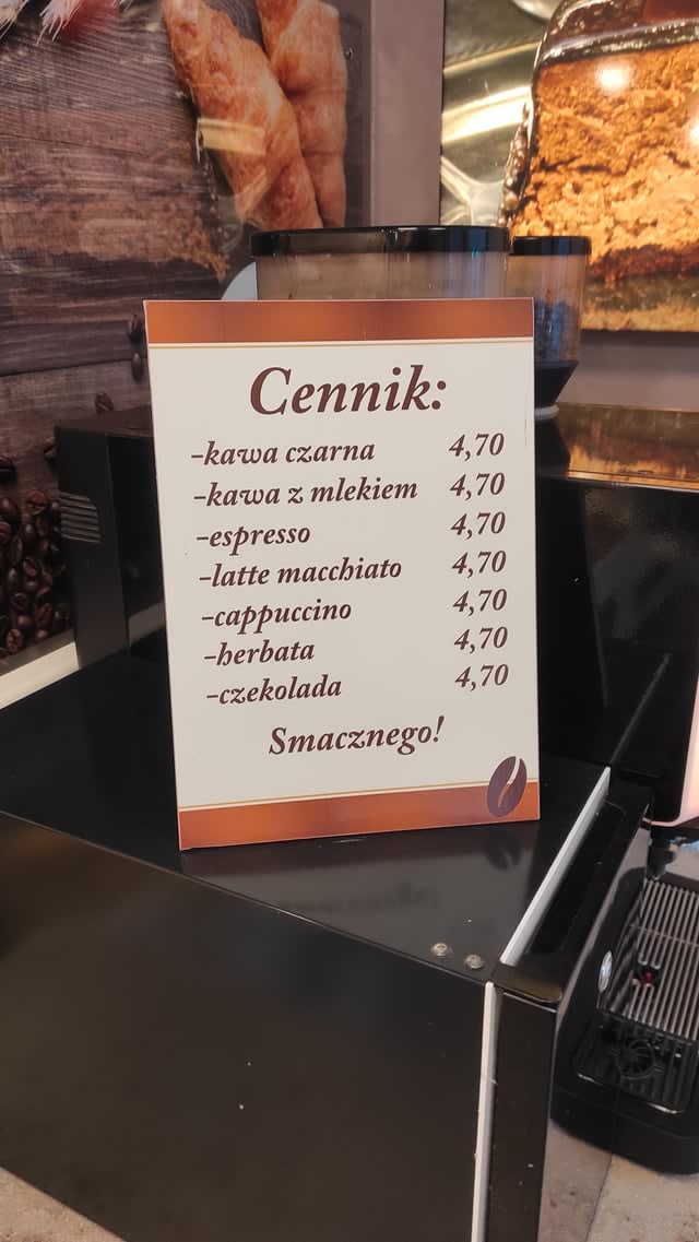 Ceny kawy są za wysokie! Wrocław, ul.Pomorska.