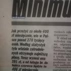 Taka gazeta z 1997 mi dzisiaj wpadła w ręce.