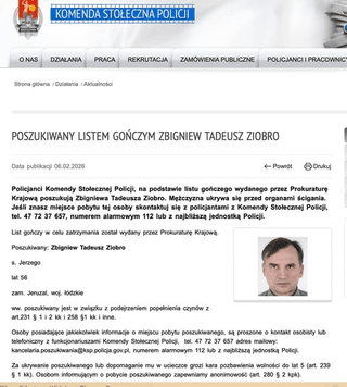 Poszukiwany Listem Gończym