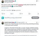 Far-right Frenchman living in Poland supports annexation of our country by the USA