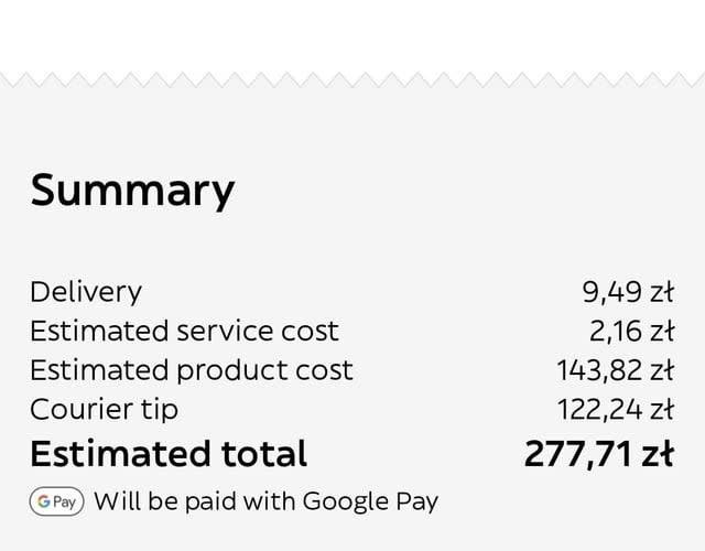 Miał ktoś z was kiedyś taki odpał z glovo? 😭