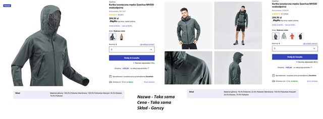 Enshittification - Czyli kiedyś naprawdę było lepiej. Studium przypadku kurtki Quechua MH500.