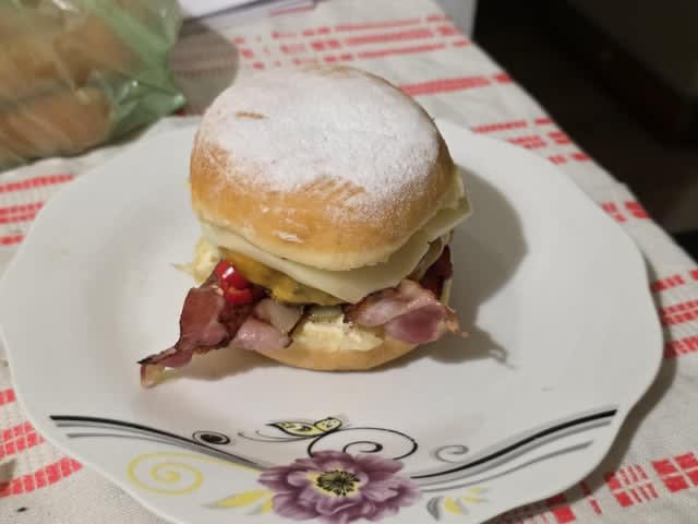 Pączko-burger