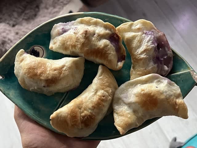 Airfry your pierogi. Its life changing 🥟