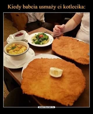 When’s Grandma going to make you a pork chop? :)