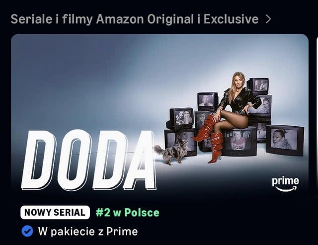 Czyli rozkręcenie afery ze schroniskami miało nam przypomnieć o istnieniu Dody i zareklamować nadchodzący serial?