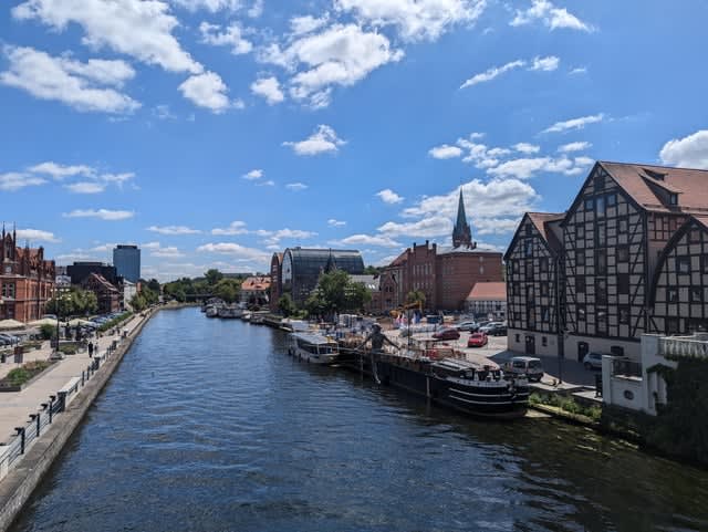 Photo I took of Bydgoszcz during my trip back in 2024