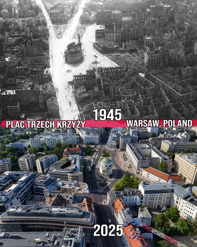Trzech Krzyży Square - Warsaw, Poland