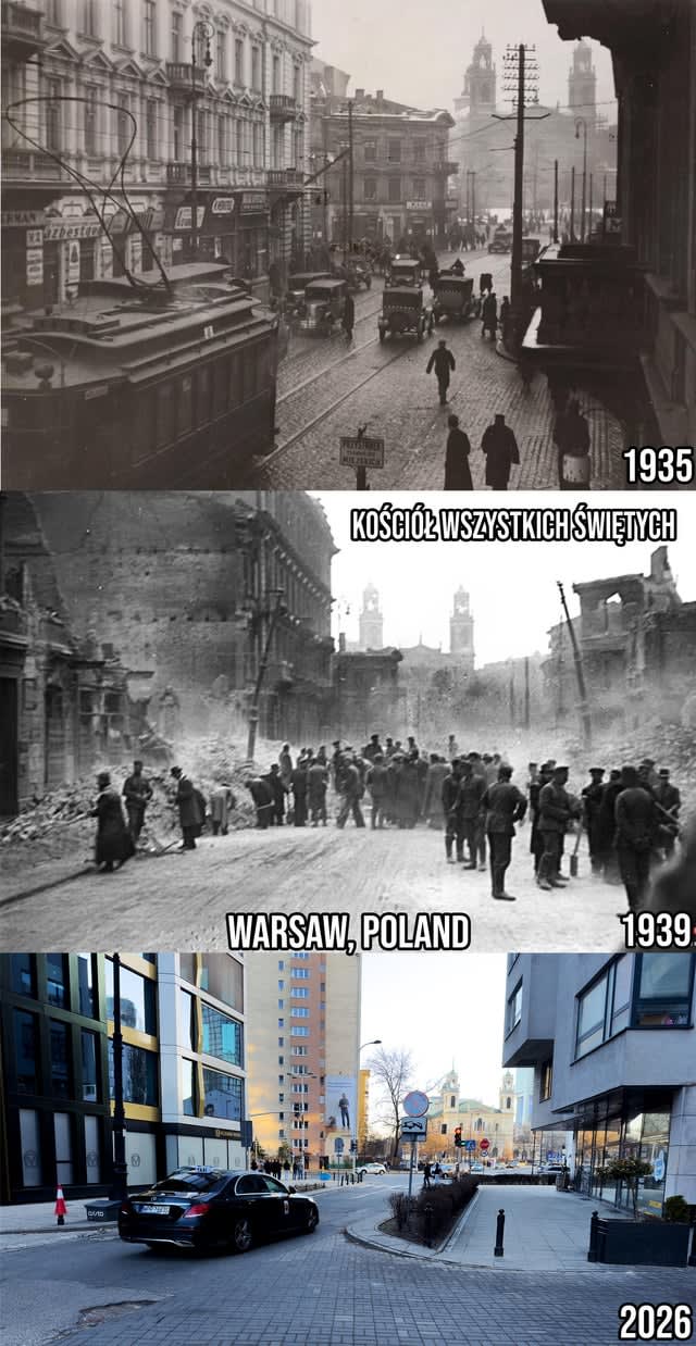 All saints church in Warsaw