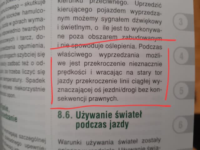 Znałazłem to w podręczniku do prawa jazdy😅 Czy to jest nadal prawdziwe?