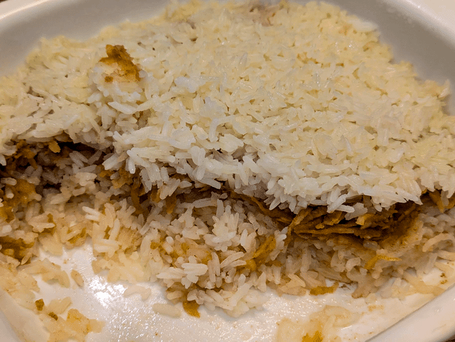 Polarizing Polish food - apples and rice