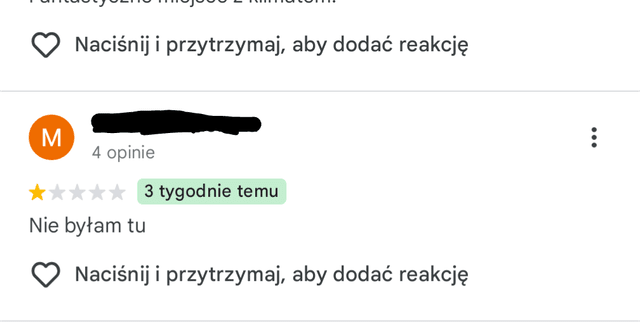 Wy też przeglądanie czasem opinie dla takich perełek?