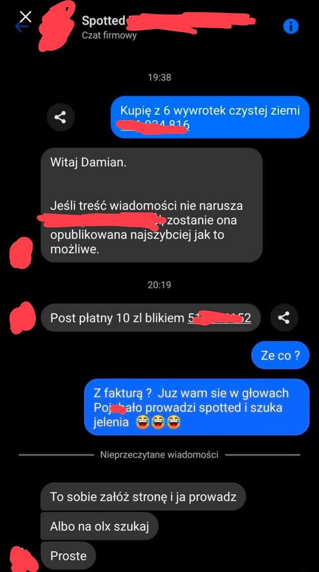 Za wszystko trzeba zapłacić