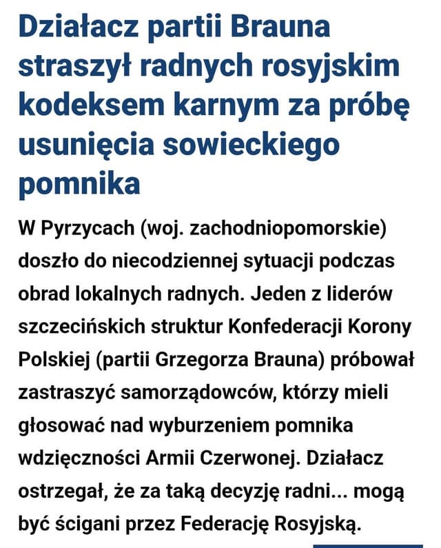 Kto by się spodziewał, że brauniści są pionkami Moskwy