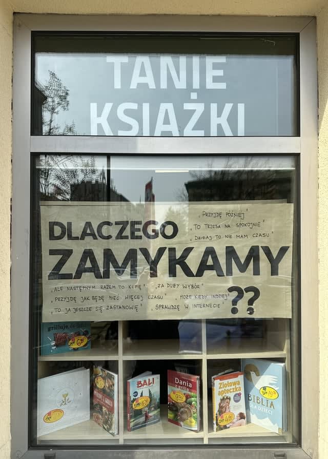 "Customer shaming" w wykonaniu krakowskiej księgarni