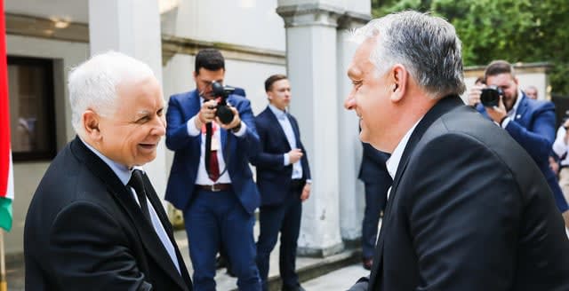 Orbán election win vital for Europe and fight against "German neo-imperialism", says Kaczyński