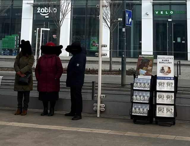 Czy ktoś mi powie: kim są Ci ludzie?; czy mają płacone?; w ilu miastach Polski można ich znaleźć?