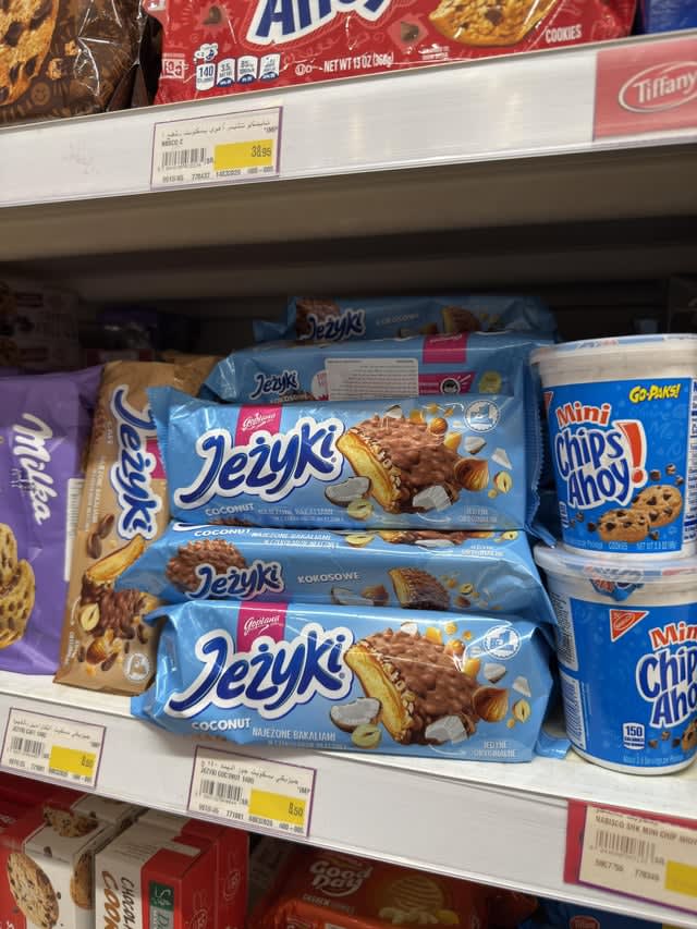 found this in a grocery store in Saudi Arabia.