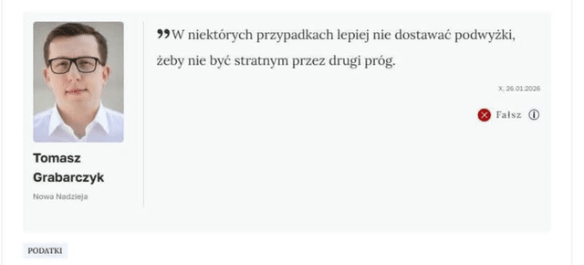 Konfederaci znają się na podatkach, ale proszę przestańcie już weryfikować prawdziwość ich wypowiedzi!!