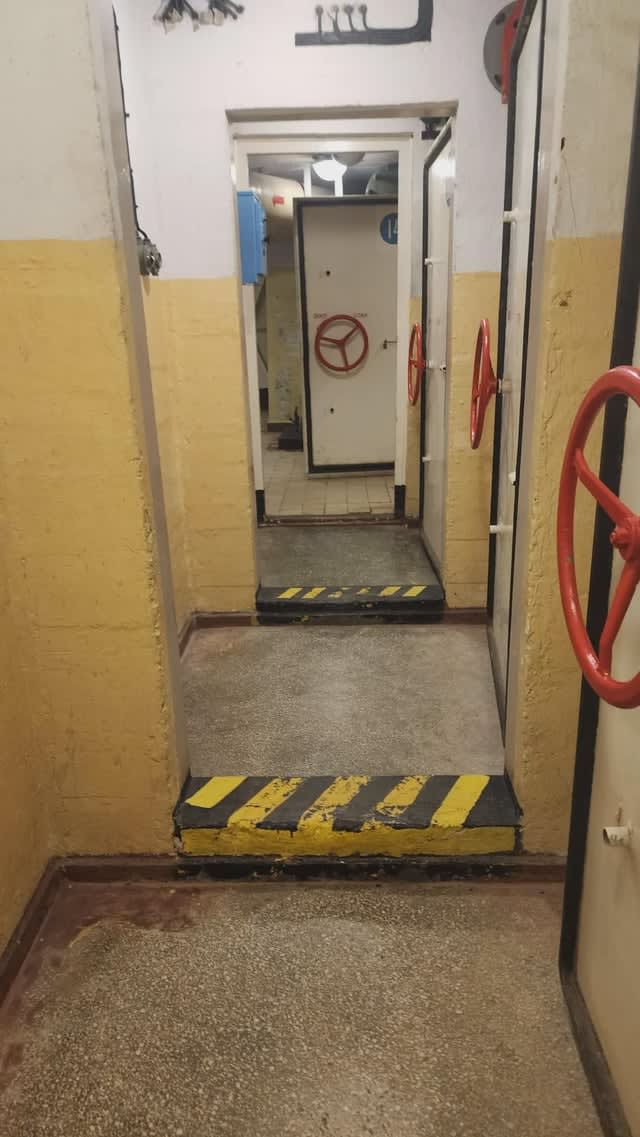 Soviet style bunkers under factories?