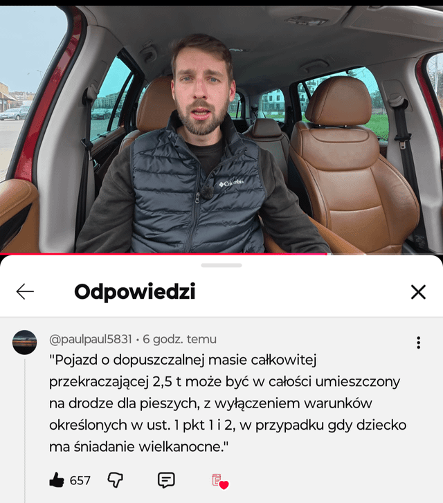 Genialny komentarz pod dzisiejszym filmikiem Konfitury. Jakie inne warianty przepisów zaproponowalibyście, aby "inteligentnym inaczej" kierowcom ułatwić życie?😍