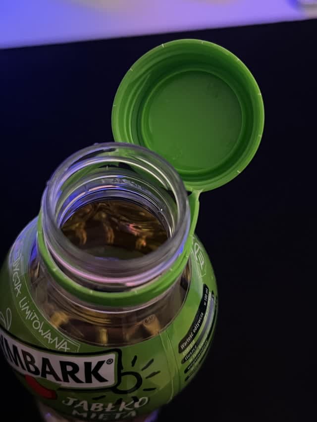 gdzie moj motywujacy tymbark napis :(