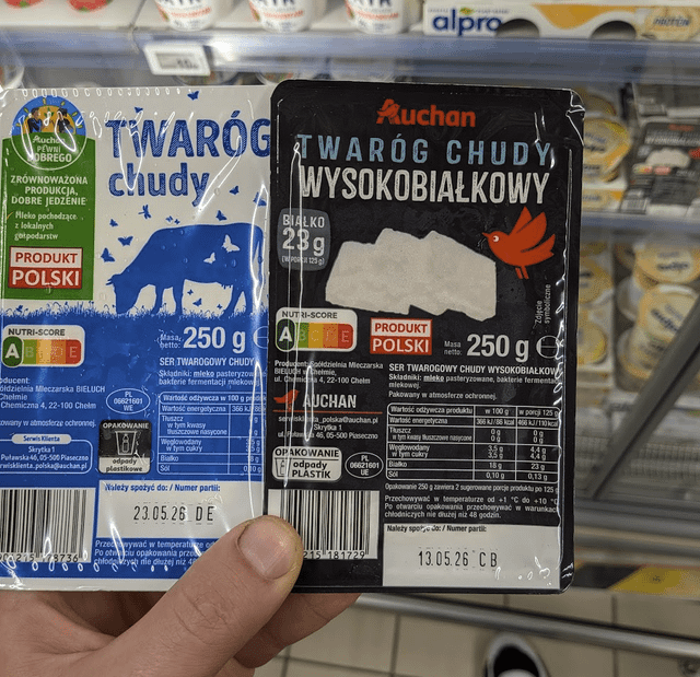Auchan Polska i ich produkty ✨ p r o t e i n o w e ✨