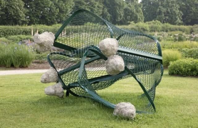 Polish Ministry of Culture funded this sculpture called ‘Fence’ by Monika Sosnowska with 377,000 PLN. Displayed at Jan Kochanowski Museum in Czarnolas. What do you think about public funding for contemporary art?