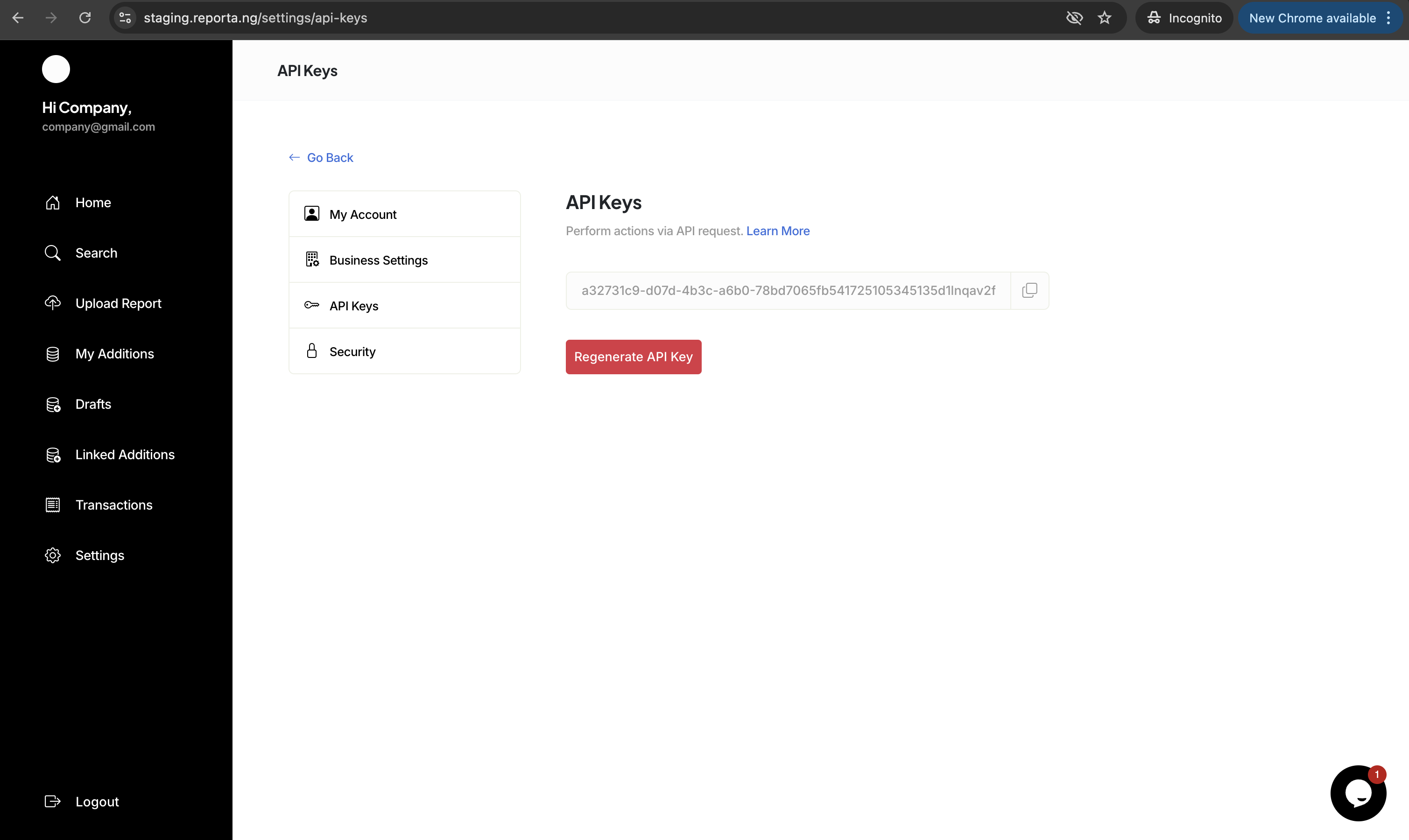 Image of API Key