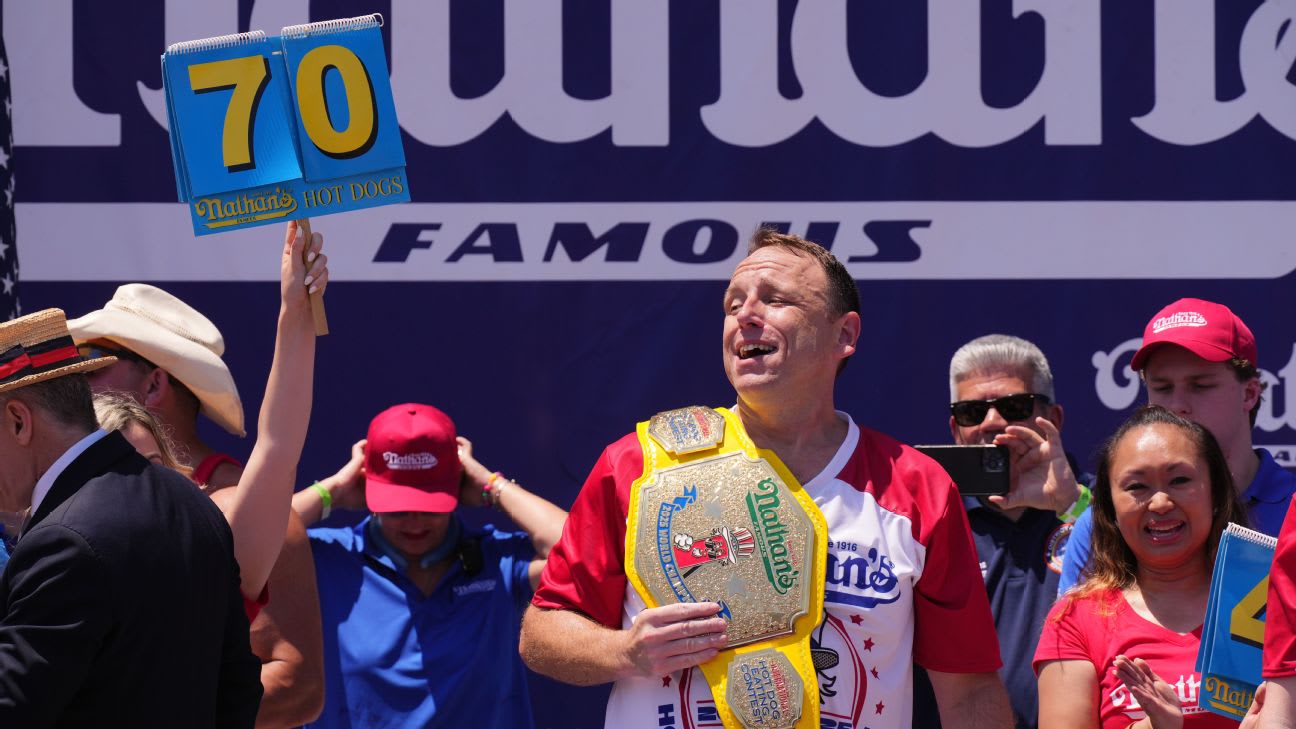 Joey Chestnut's 76 Hot Dogs -- The Nathan's Record That May Never Fall