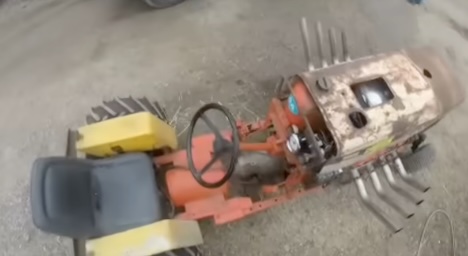 Big Block Chevy Lawn Mower — Thomas Barker's Backyard V8 Monster