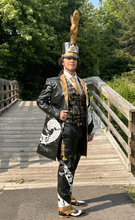 Stuck at Prom® Grand Prize Tux — Nicholas M.’s 42-Roll, 91-Hour Musical Masterpiece