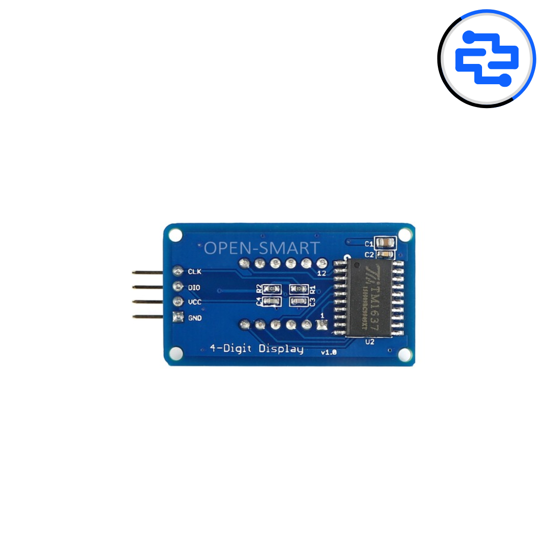 TM1637 4 Bits Digital LED Display Module - image 3