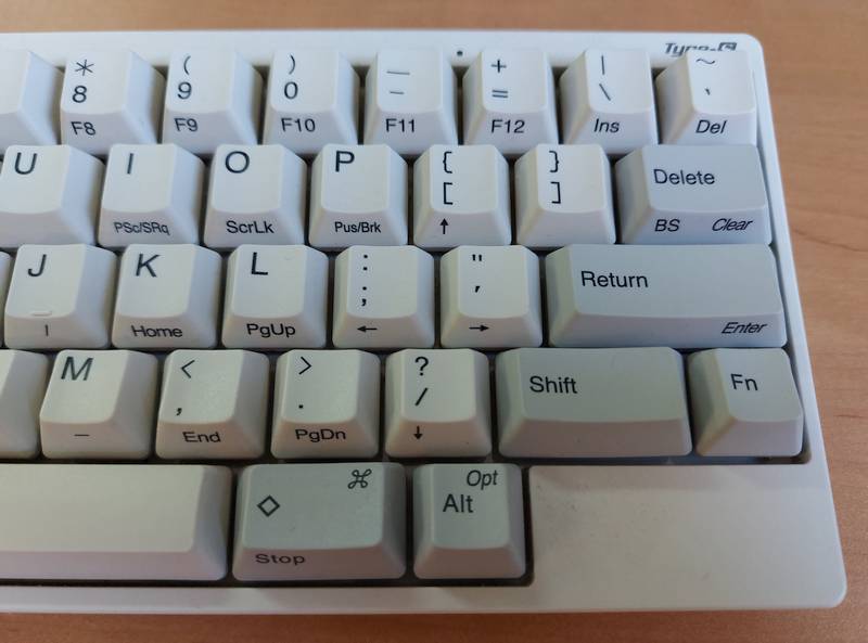 Happy hacking keyboard arrow keys