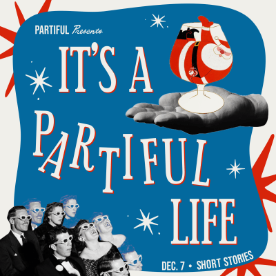 Partiful Christmas poster
