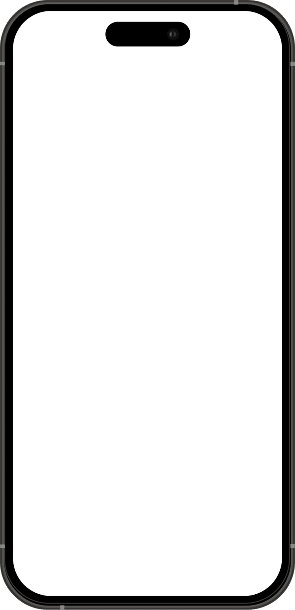 Partigenie party idea generator in an iPhone frame