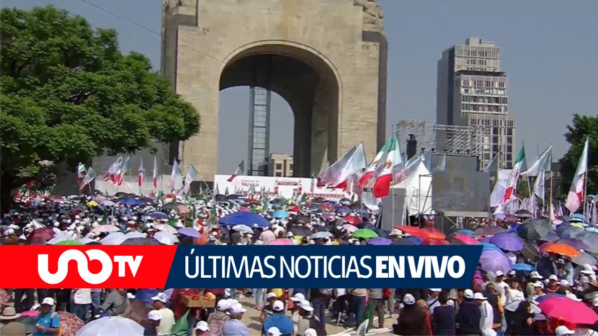 Claudia Sheinbaum presenta informe de gobierno a dos años en el Monumento a la Revolución