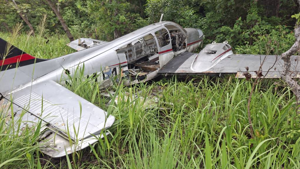 La PNB destruye dos aeronaves vinculadas al narcotráfico y un campamento en Apure
