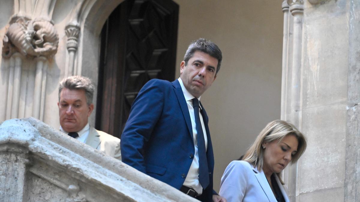 Mensajes del Consell valenciano durante la DANA revelan instrucciones de comunicación de Mazón