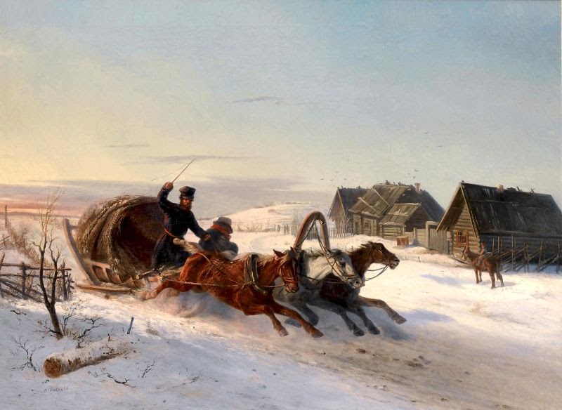 Overview of Nikolai Sverchkov’s Equestrian and Winter Landscape Paintings