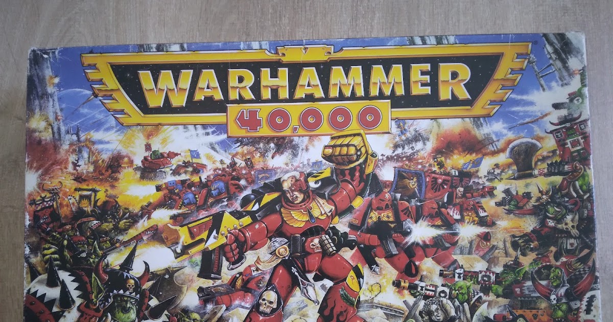 Recuerdo de la caja de inicio de la 2ª edición de Warhammer 40.000 en los años 90