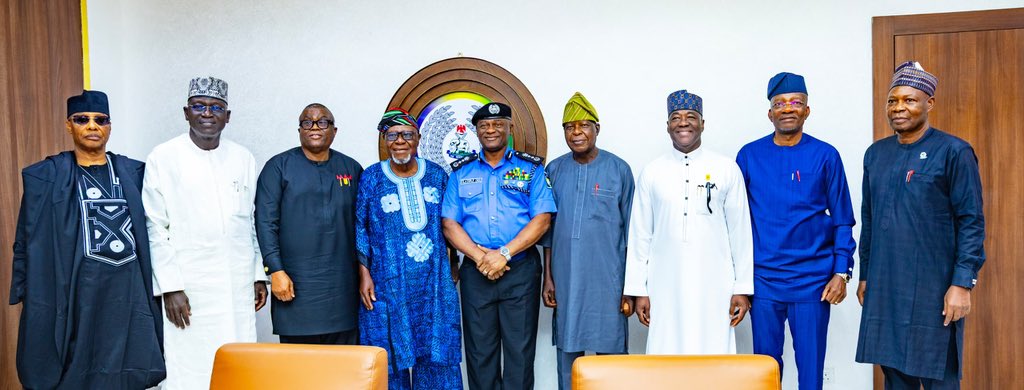IGP Disu holds strategic meeting with former Inspectors-General of Police in Abuja