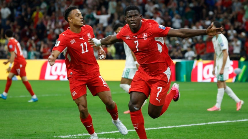 Suiza vence 2-0 a Argelia y clasifica a los octavos de final del Mundial 2026
