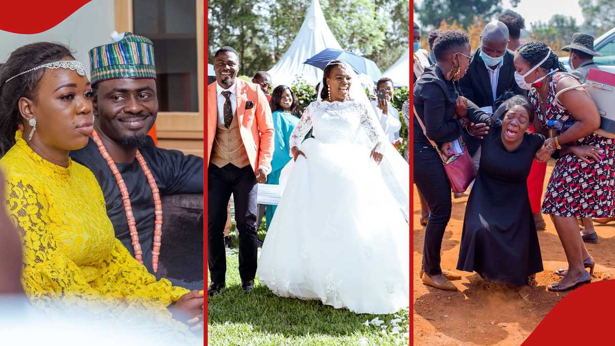 Gospel Singer Ruth Matete Shares Wedding and Burial Photos of Late Nigerian Husband