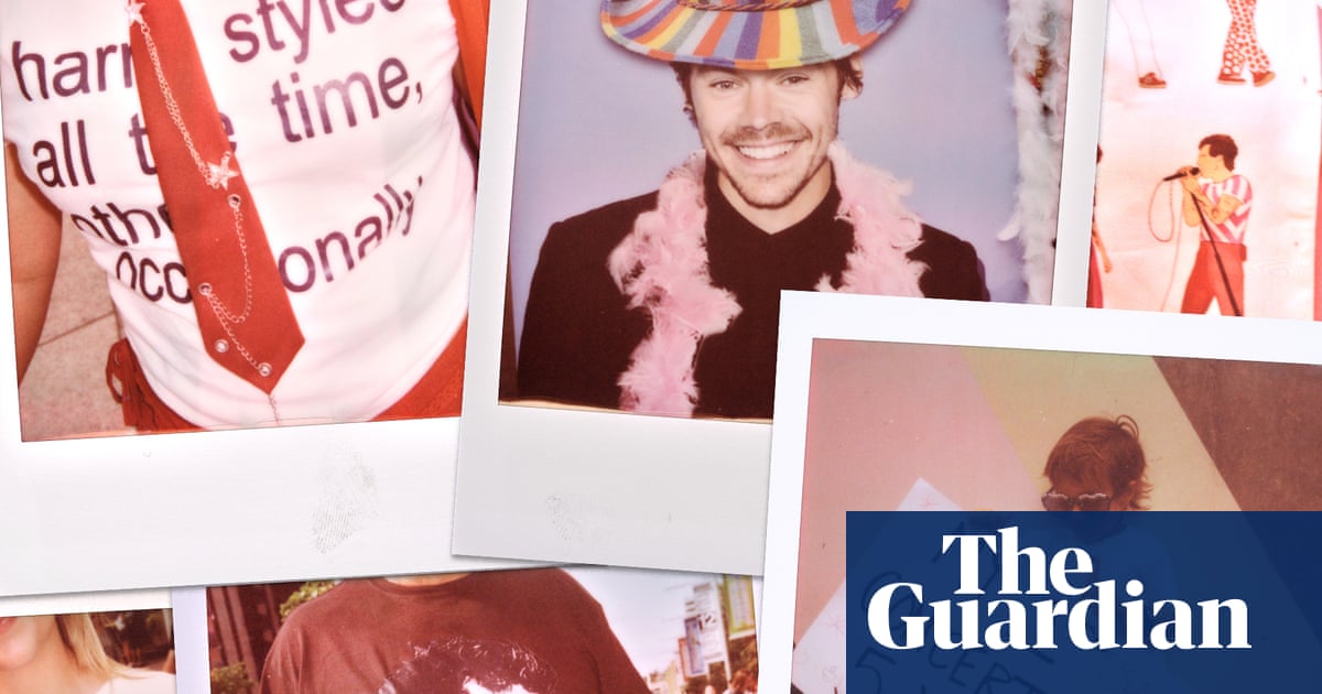 Gareth Cattermole's Polaroid Captures Harry Styles Fans' Creativity and Community at Wembley